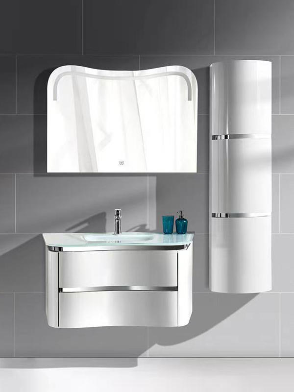 KP-5806 Moderní PVC koupelnová skříňka pro hotel