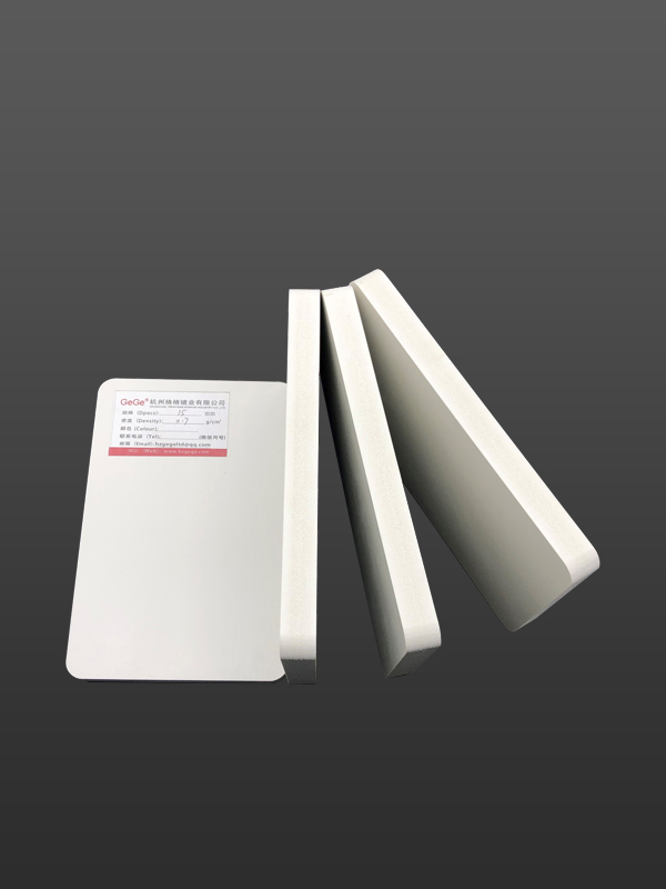 15MM Bílá hustá PVC pěnová deska s vysokou hustotou pro skříň